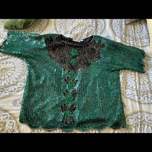 Women’s sequin blouse
